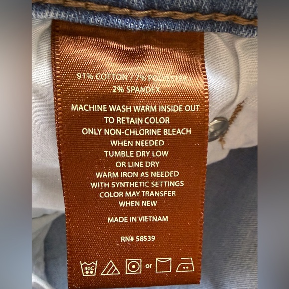 Kut from the Kloth Toothpick Skinny Jeans Light Wash Distressed - Picture 7 of 8